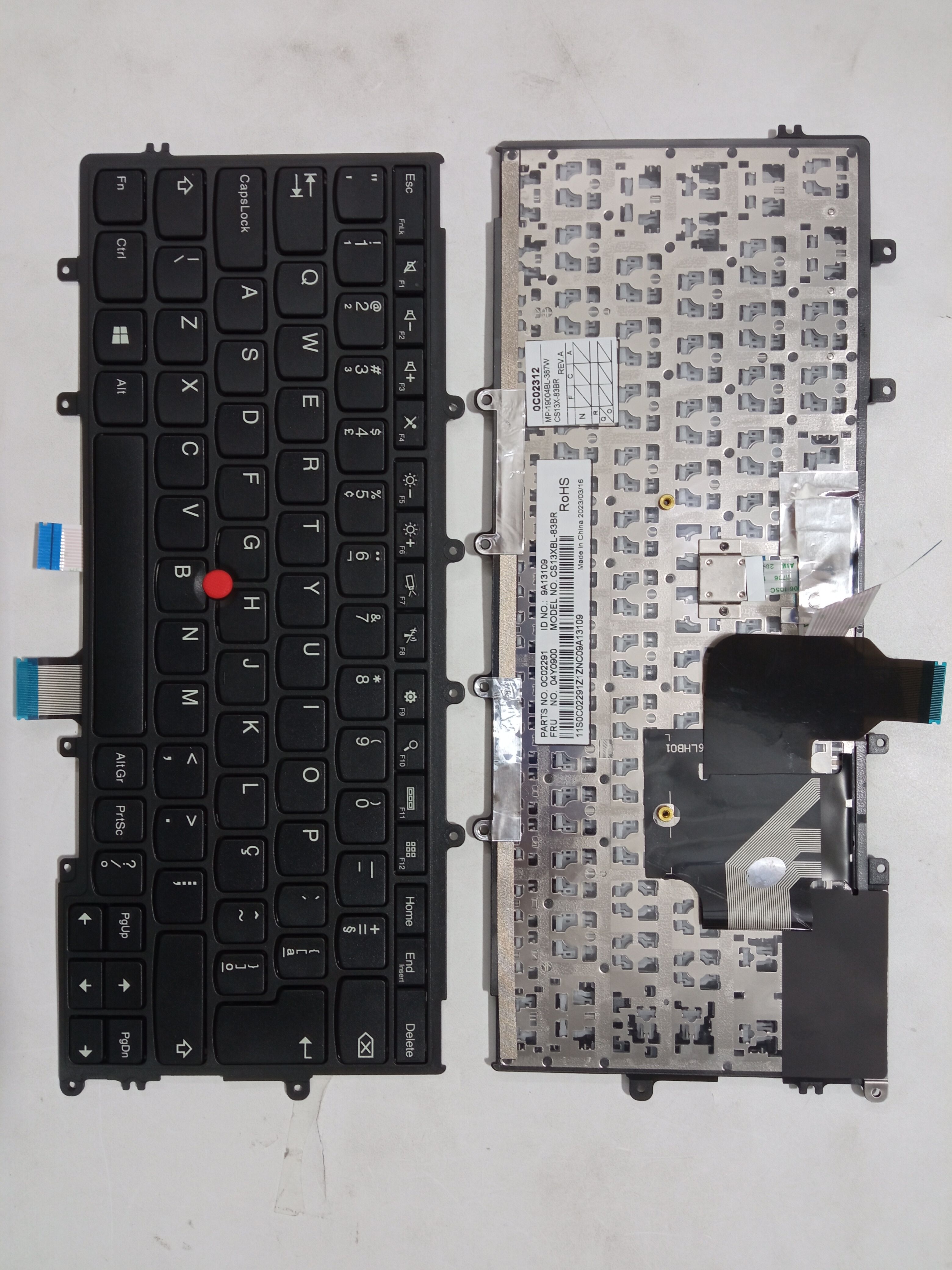 Picture of New Replacement Laptop Keyboard For IBM X240/X250/X260/X230S BLACK FRAME BLACK (OEM) BR Layout